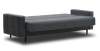 Прямой диван Виконт графитовый велюр Уцененный