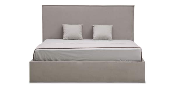 Двуспальная кровать Лутон 160 бежевый велюр