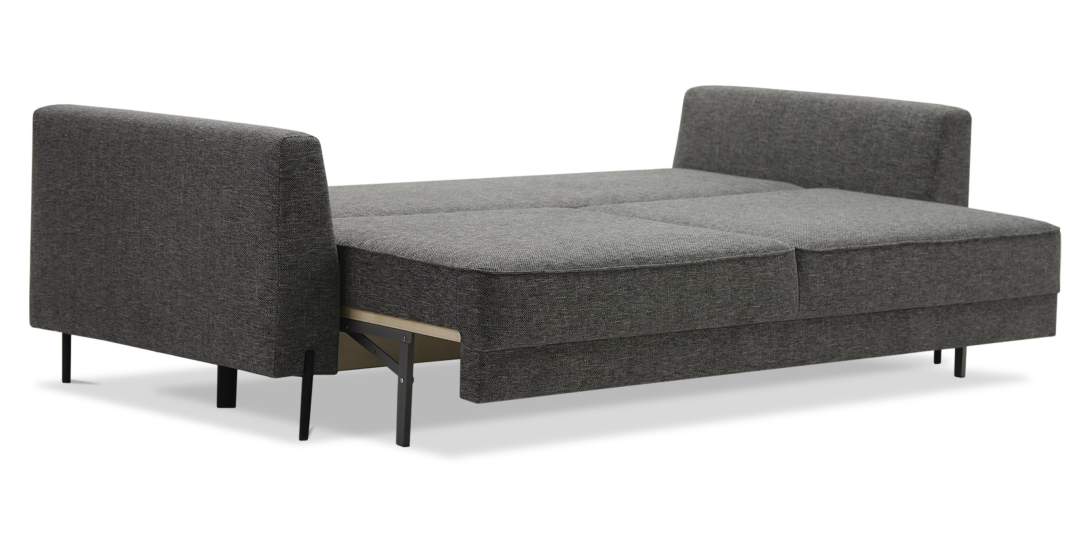 Прямой диван Энгри Графитовый меланж