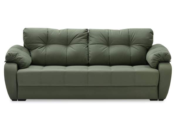 Прямой диван Вестон светло-зеленый велюр