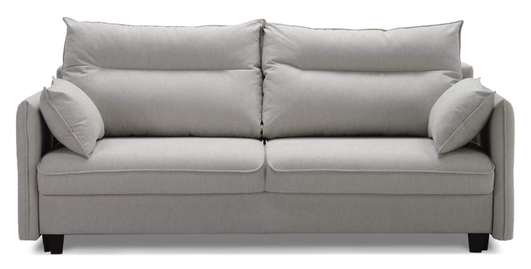 Прямой диван Палермо бежевый велюр