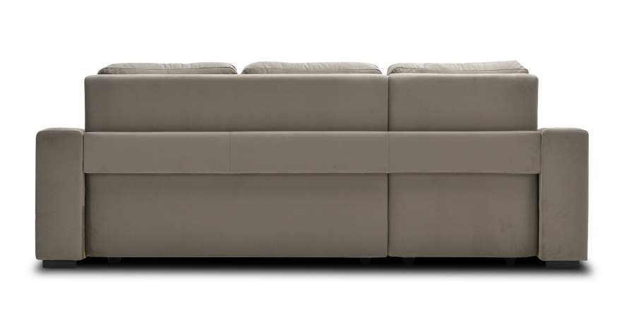 Диван трансформер Астон Светло-коричневый велюр Уцененный