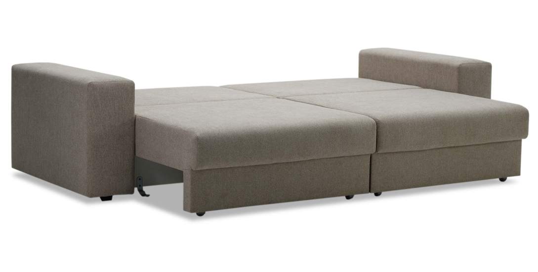 Прямой диван Майами Бежевый шенилл