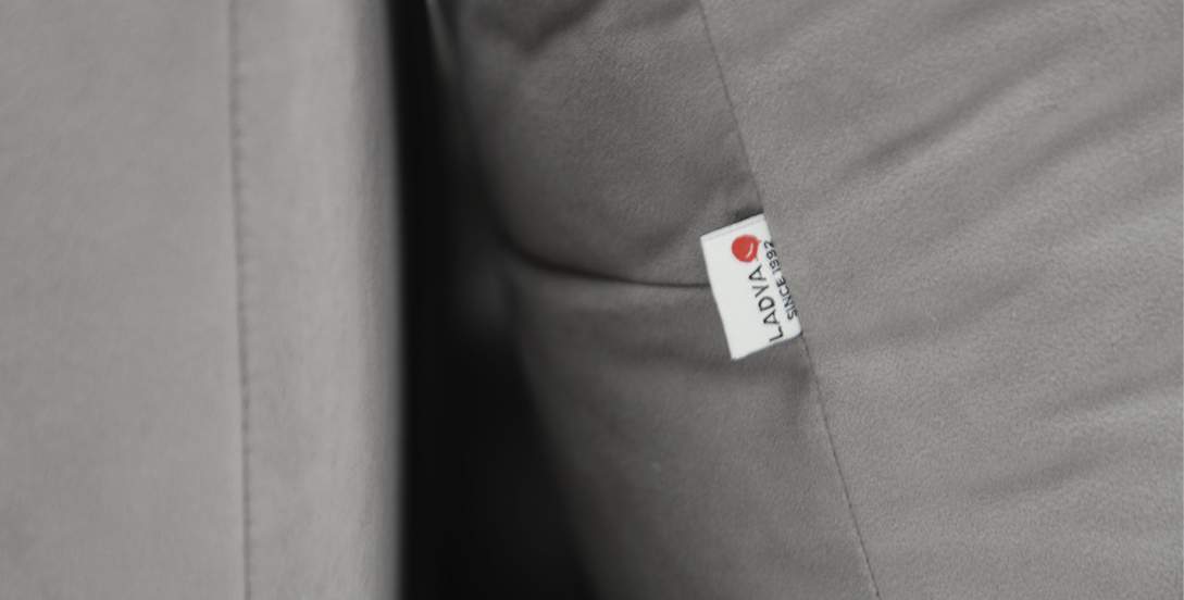 Прямой диван Морма Тауп велюр