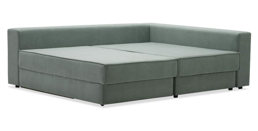 Диван трансформер Дуглас Бирюзовый велюр