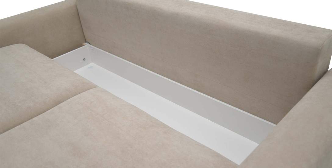 Прямой диван Вегас Айвори велюр