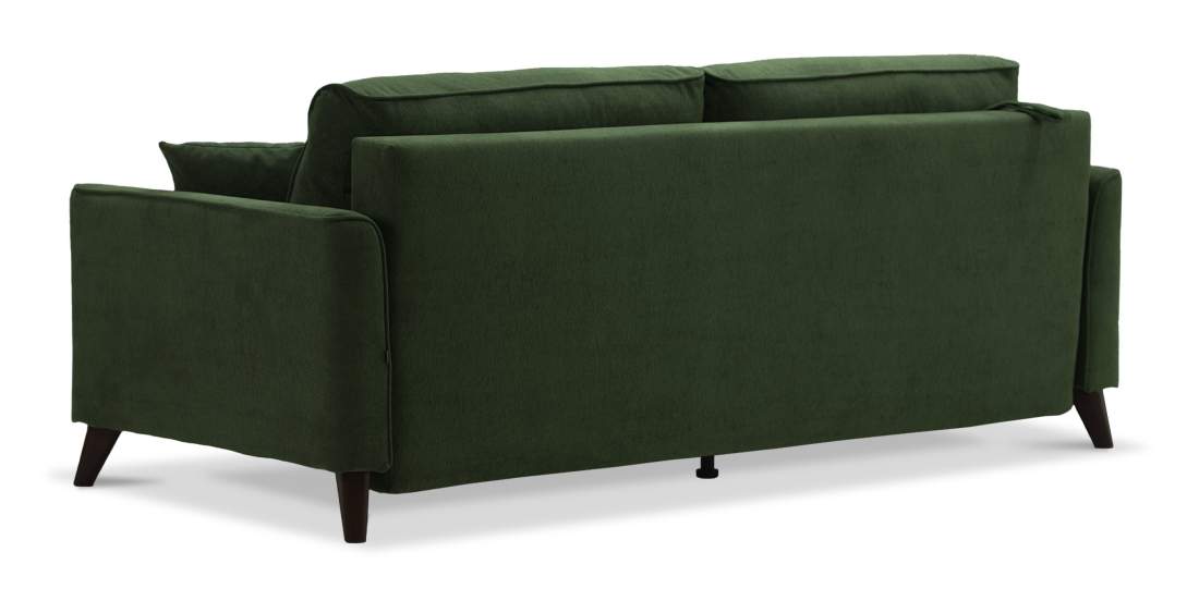 Прямой диван Авилла травяной велюр