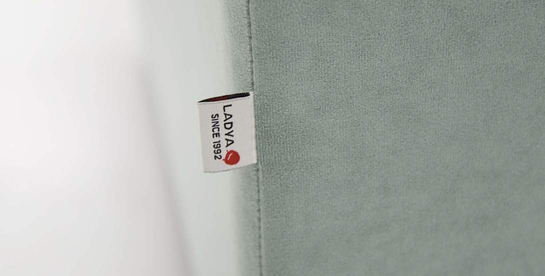 Угловой диван Каперс Пыльно-бирюзовый велюр