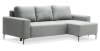 Угловой диван Вебер Серебристый букле Уцененный
