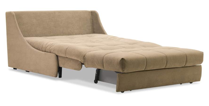 Прямой диван Тусон бежевый велюр 