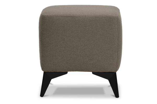 Пуф Тиволи коричневая рогожка