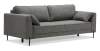 Прямой диван Энгри Графитовый меланж Уцененный