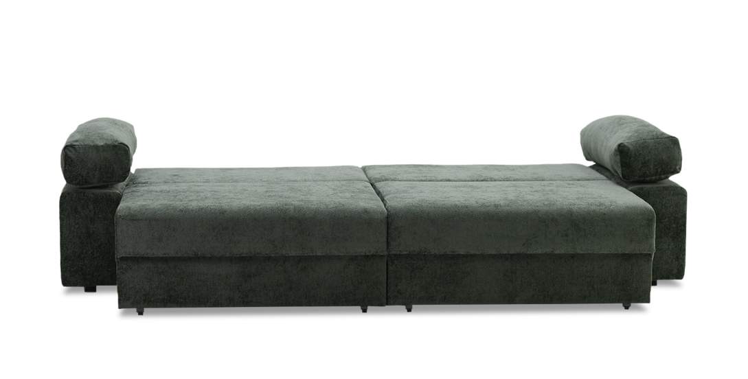 Прямой диван Тайлин Зеленый шенилл