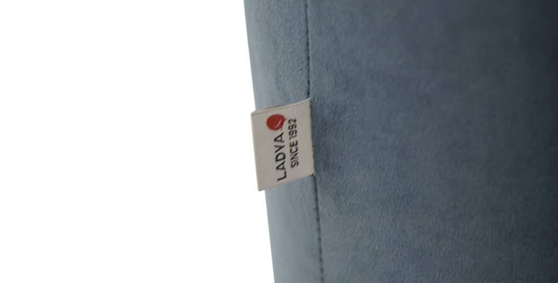 Прямой диван Волда Индиго велюр