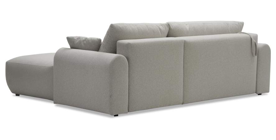 Угловой диван правый Кьянти светло-зеленый букле