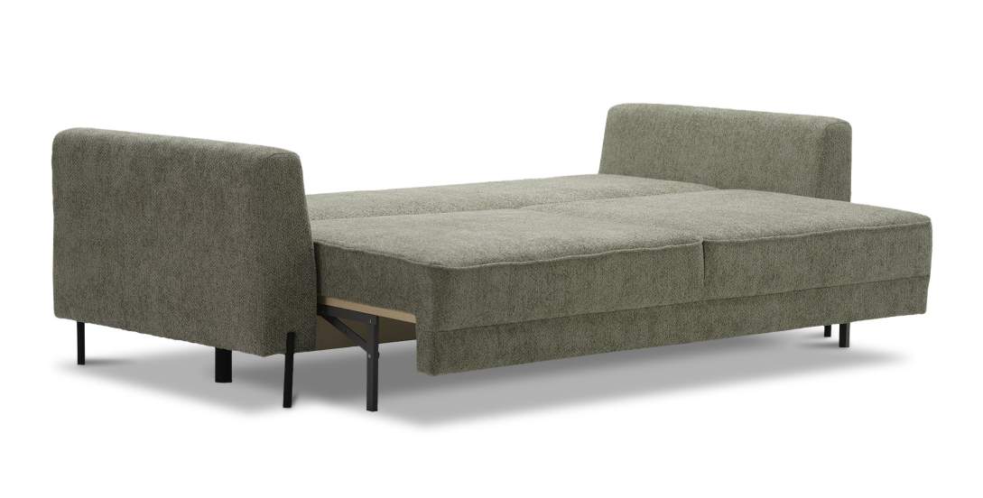 Прямой диван Энгри Зеленый шенилл