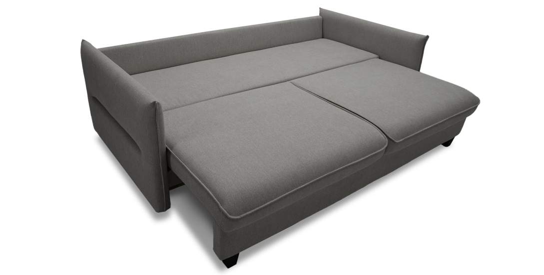 Прямой диван Палермо бежевый велюр