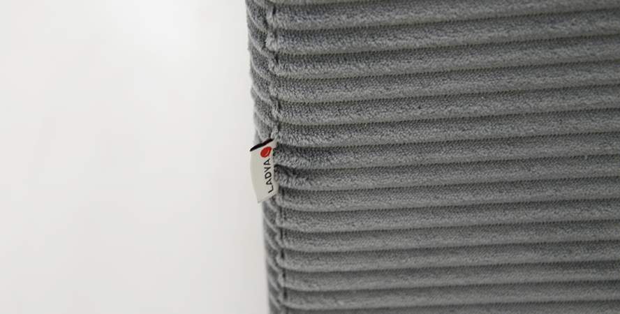 Прямой диван Тайлин Графитовый велюр Уцененный