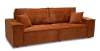 Прямой диван Фабио Терракотовый шенилл