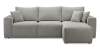 Угловой диван Матье Серо-бежевый шенилл Уцененный