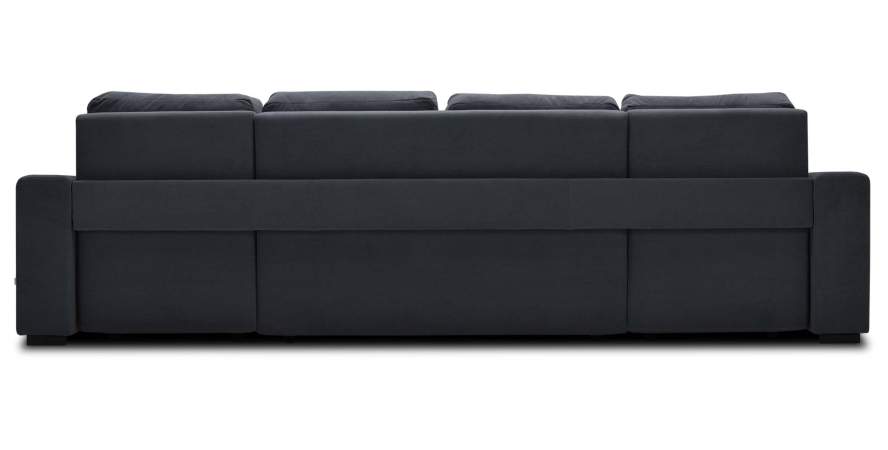 Диван-трансформер Астон MAX голубой велюр Уцененный