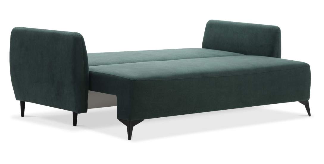 Прямой диван Тиволи Изумрудный велюр 