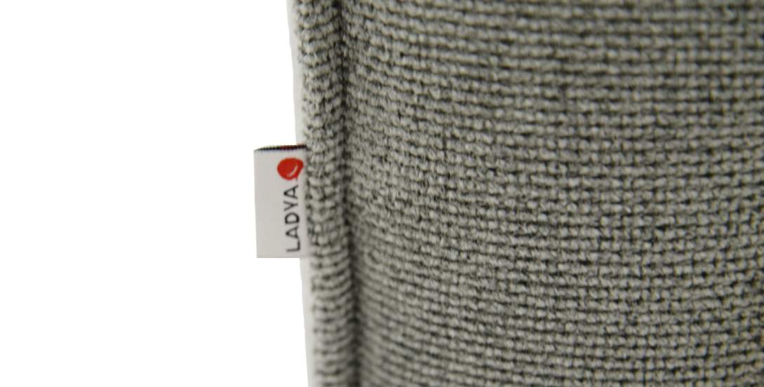 Прямой диван Тельда пудровый бежевый велюр