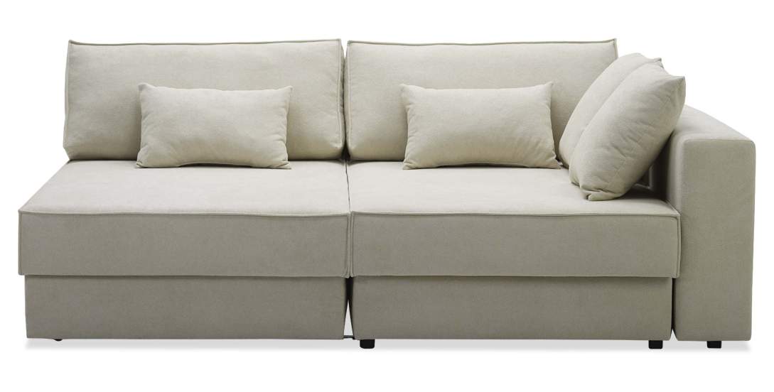 Диван трансформер Дуглас Молочный кремовый букле