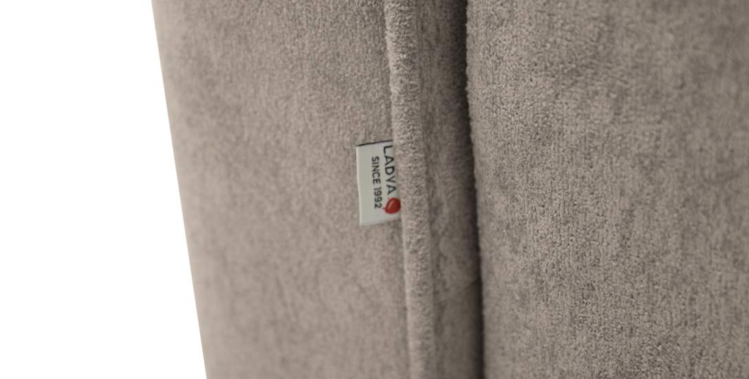 Прямой диван Авилла коричневый велюр