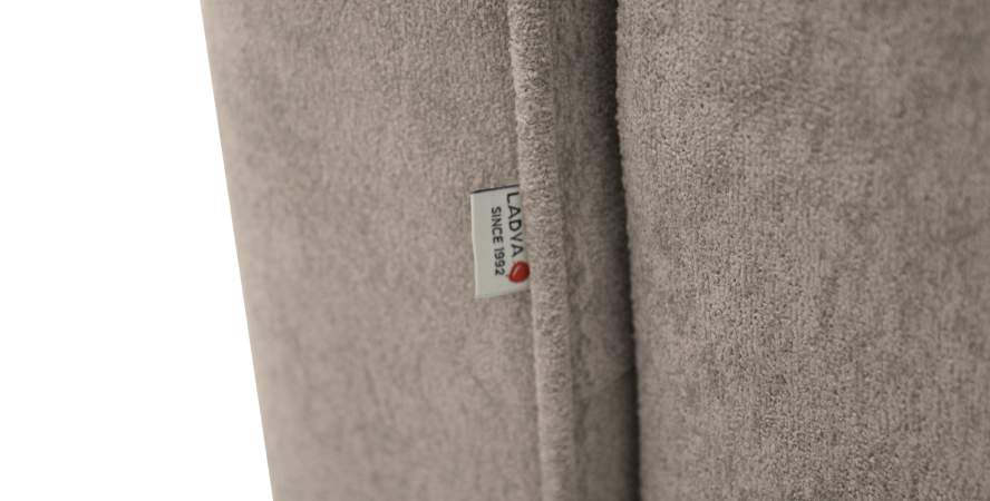 Прямой диван Авилла коричневый велюр