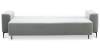 Прямой диван Вебер серебристый букле
