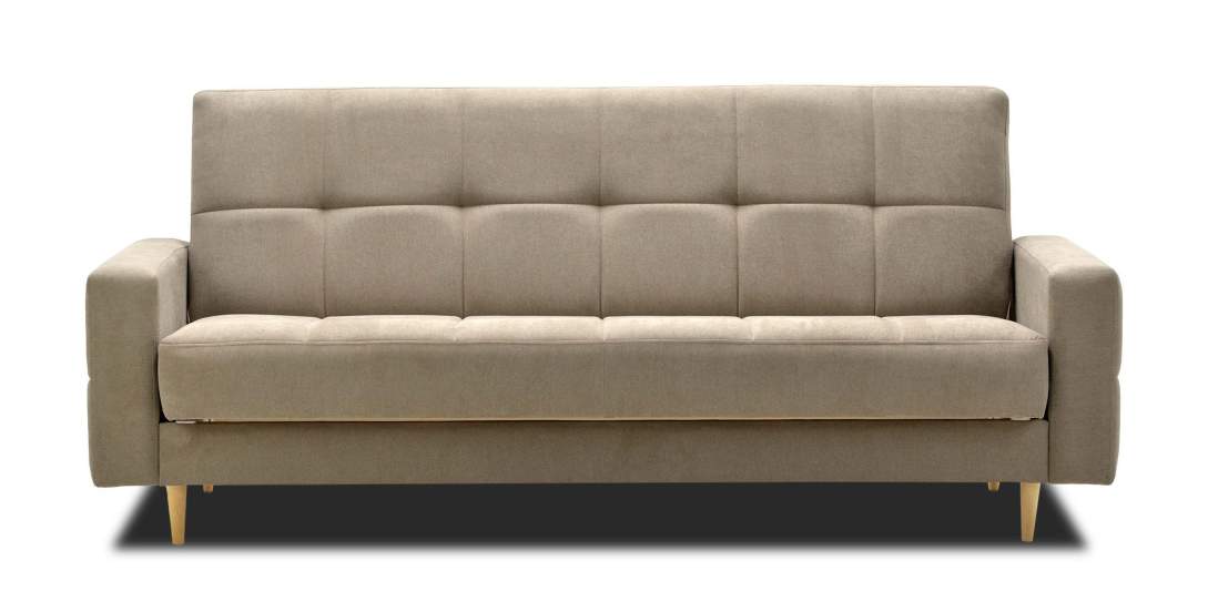 Прямой диван Виконт Бежевый шенилл