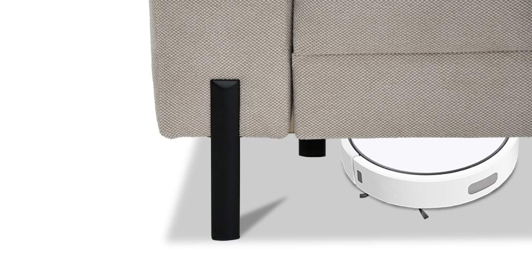 Прямой диван Энгри бежевый велюр