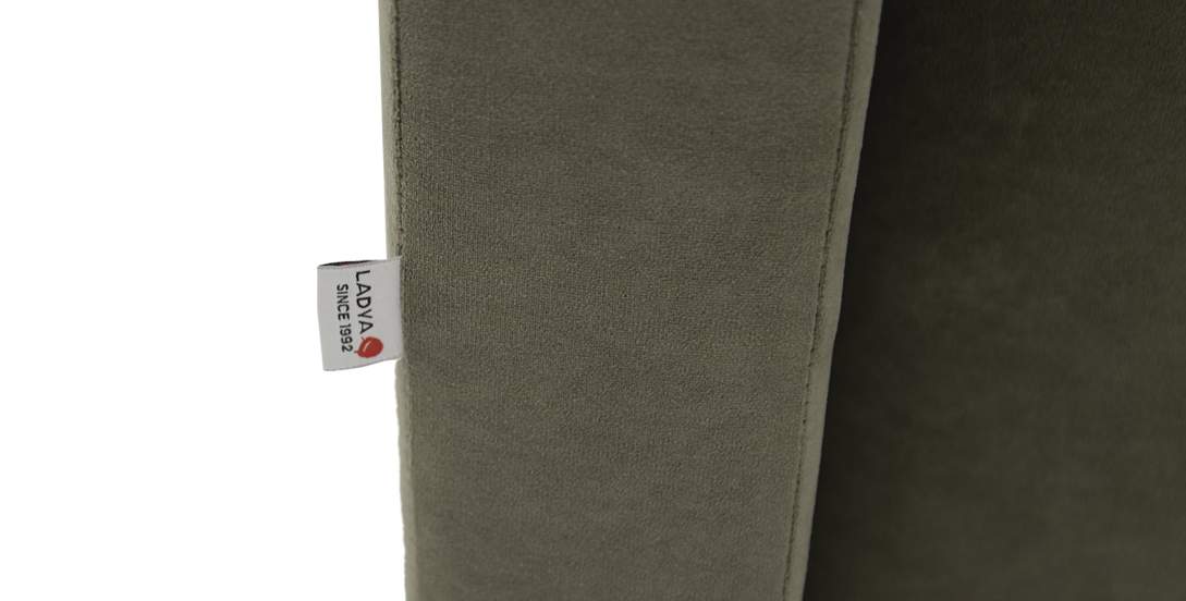 Прямой диван Энтон 1 Зеленый велюр