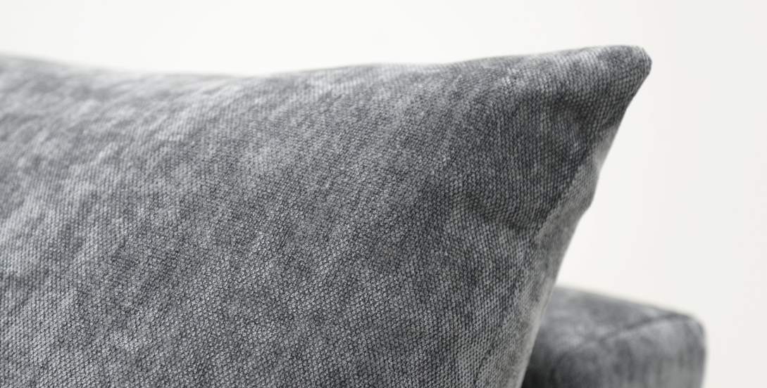 Угловой диван правый Кьянти Графитовый шенилл