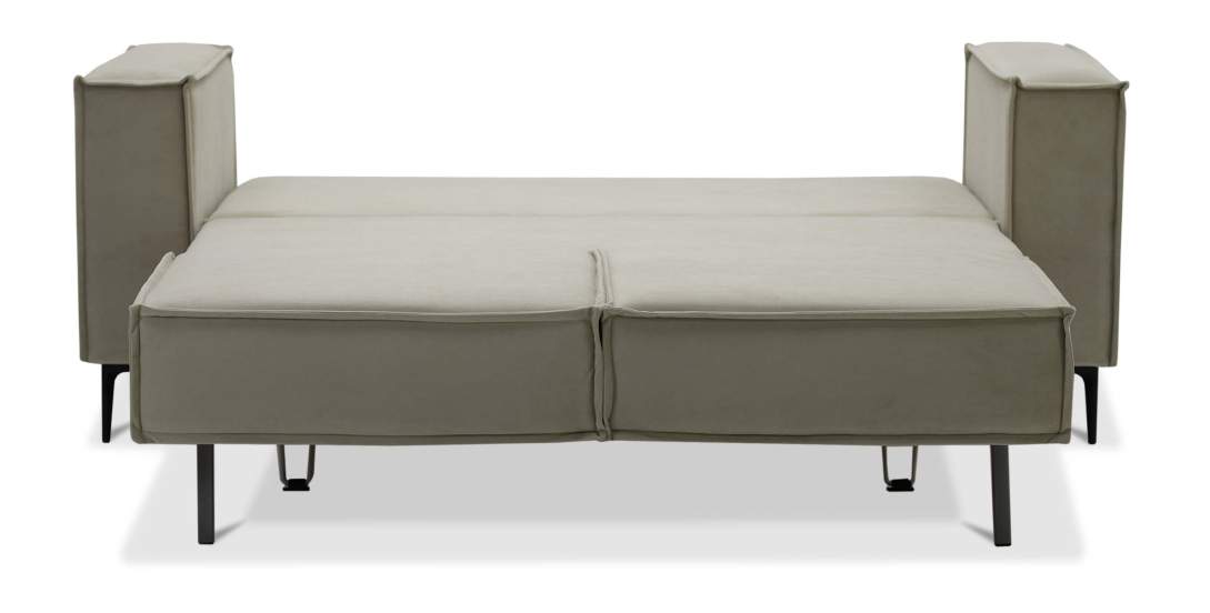 Прямой мини диван Авиньон Айвори велюр