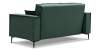 Прямой мини диван Авиньон изумрудный велюр Уцененный