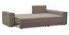 Угловой диван правый Майами Бежевый шенилл 
