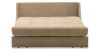 Прямой диван Тусон 155 бежевый велюр 