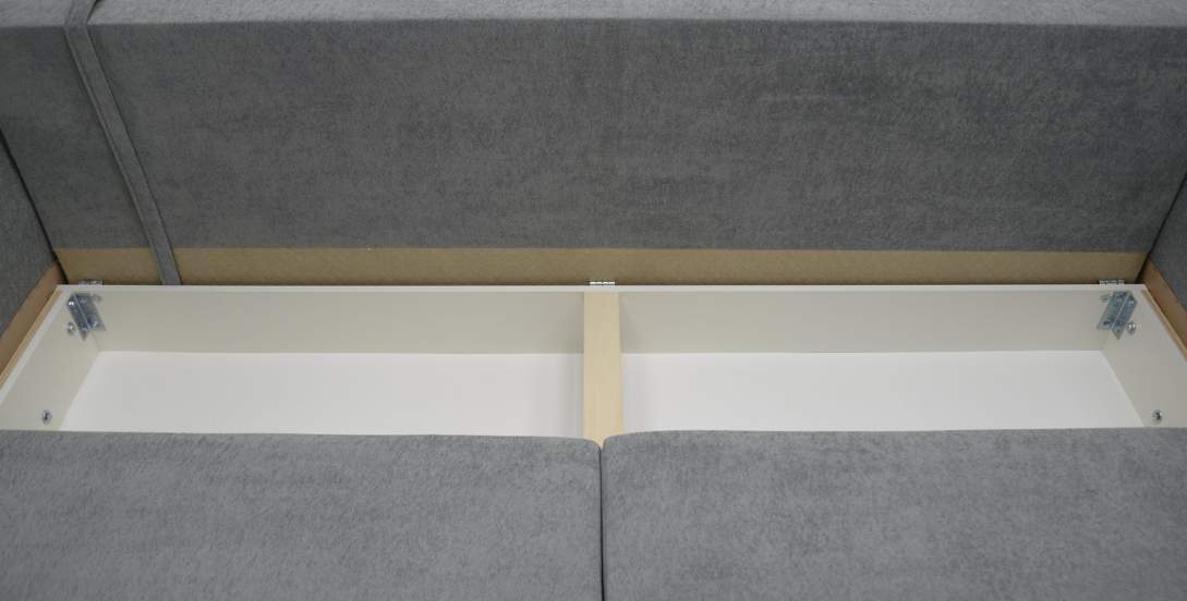 Прямой диван Авилла Антрацитовый велюр