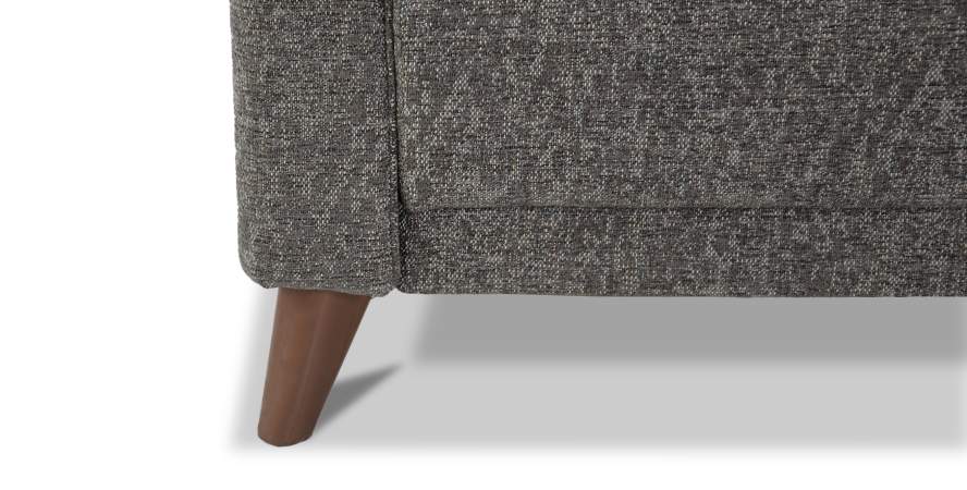 Прямой диван Авилла коричневая рогожка меланж Прямой диван Авилла коричневая рогожка меланж