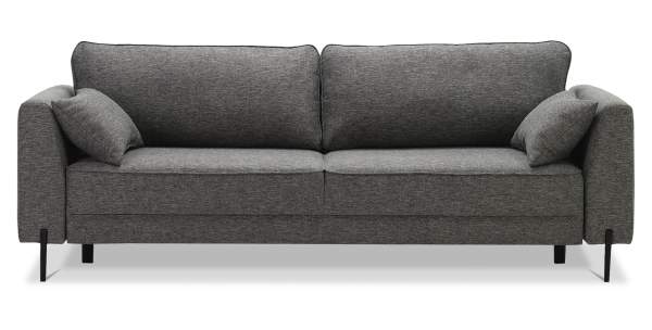 Прямой диван Энгри Графитовый меланж Уцененный