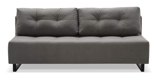 Прямой диван Морма оранжевый велюр Уцененный