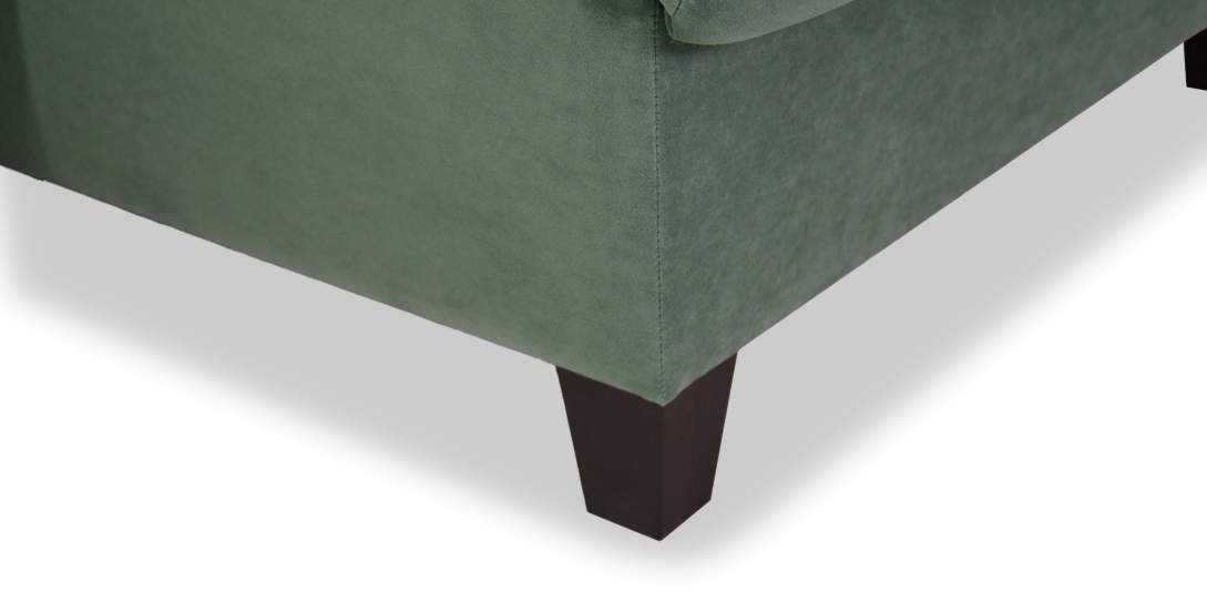 Угловой диван Палермо оливковый велюр