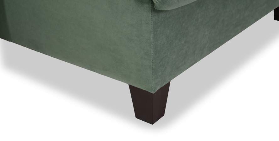 Угловой диван Палермо оливковый велюр