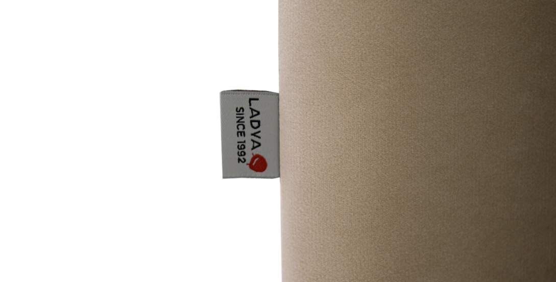 Угловая кушетка правая Элфи бежевый велюр