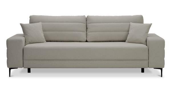 Прямой диван Белес миди молочный шенилл Уцененный