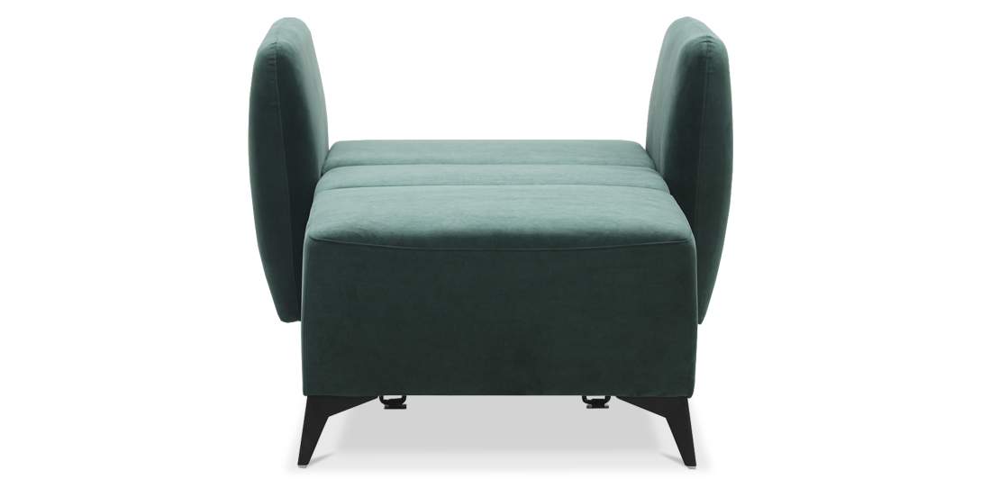Раскладное кресло Тиволи изумрудный велюр 