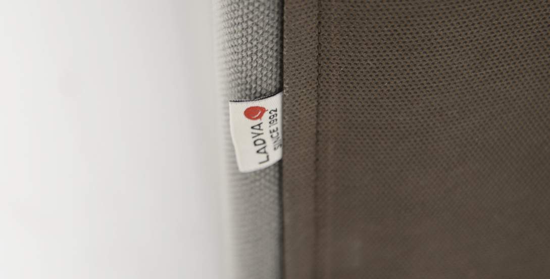 Односпальная кровать Борба 90 серый велюр