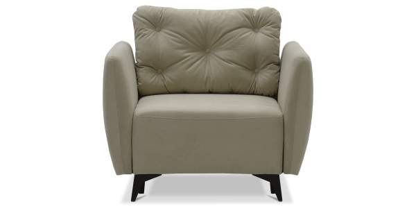 Раскладное кресло Тиволи айвори велюр 